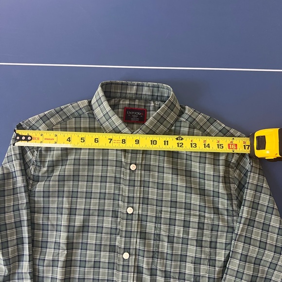 UNTUCKit Slim Fit Men’s Long Sleeve Button Down Shirt Size Small - Picture 3 of 4
